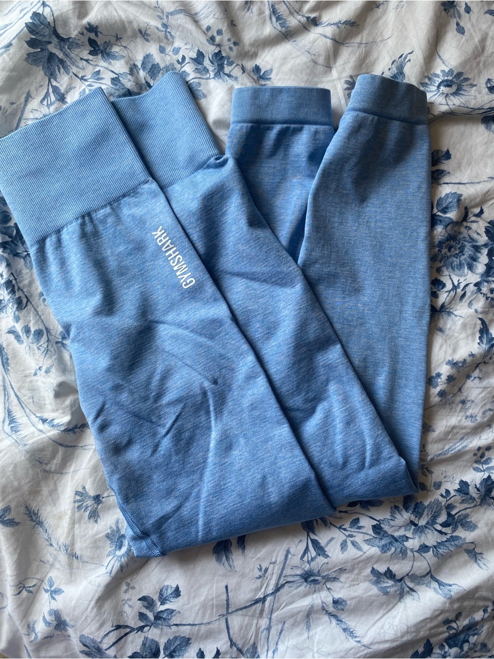 Gymshark Light Blue Seamless Leggings